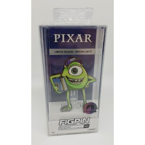 MIKE WAZOWSKI Disney Parks Exclusive FIGPIN Pin ~LE Limited Release MONSTERS INC - Picture 1 of 2
